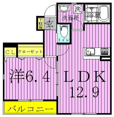 Sun　saison～サンセゾン～ T101号室 間取り