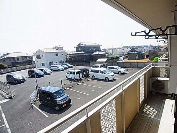 パールハイツ鏑木 ベランダ
