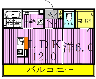グランベールA 間取り