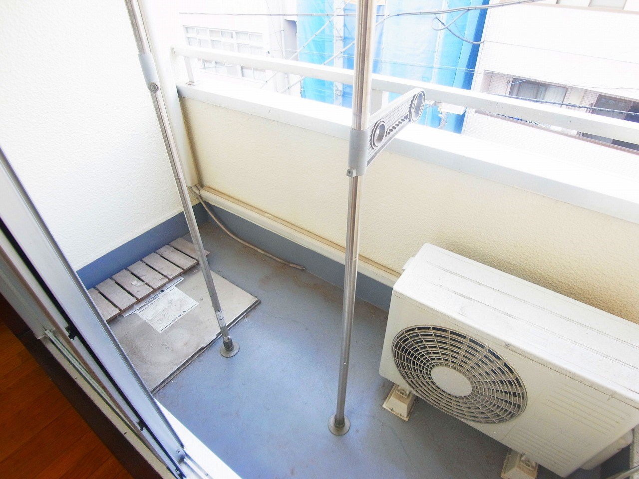 矢羽根ビル ベランダ