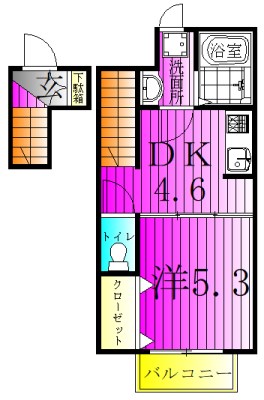 ルミナスガーデン 202号室 間取り