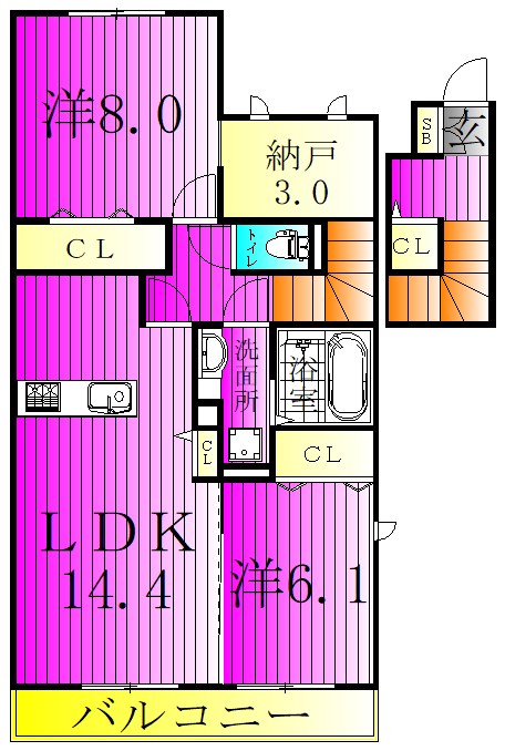 ブリエⅡ 間取り