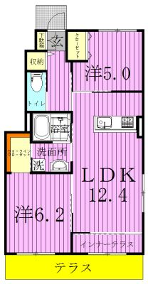 パストラル（pastoral） 101号室 間取り