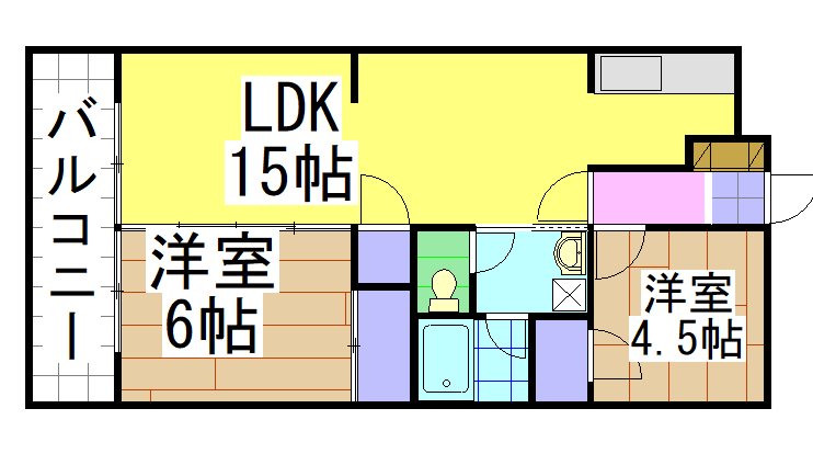 エミネンス穴生 間取り