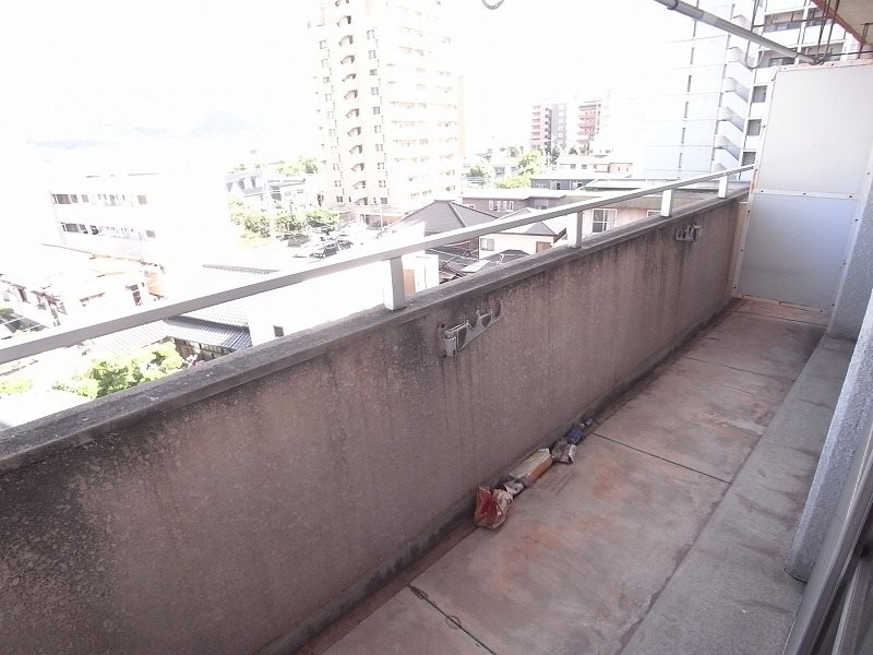 コンプレート中津口 ベランダ