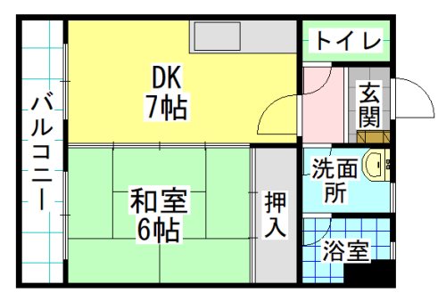コンプレート中津口 間取り