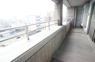 ニューリバー九工大駅前 ベランダ