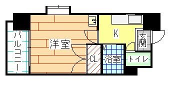 ニューサンリバー10番館 間取り