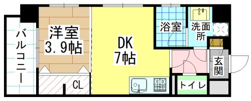ルネッサンス21小倉東 間取り