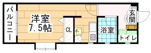シェリール片野通り 間取り
