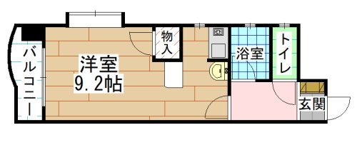 シェリール片野通り 間取り