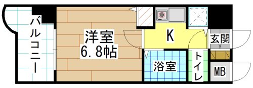 ライオンズマンション小倉駅南第3 間取り