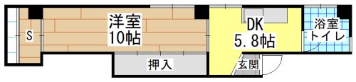 シーサイドハウス大里 間取り