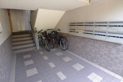 緑光苑マンション エントランス