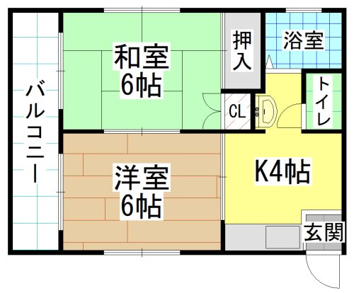 アベニュー医生ケ丘 間取り