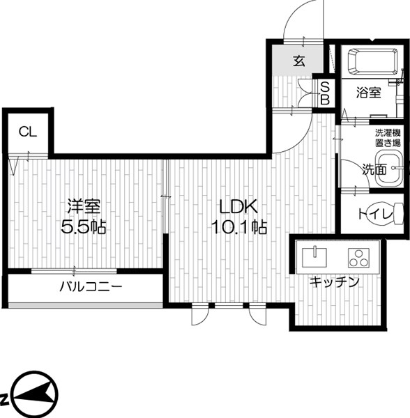 メープルハウス尾山台 間取り