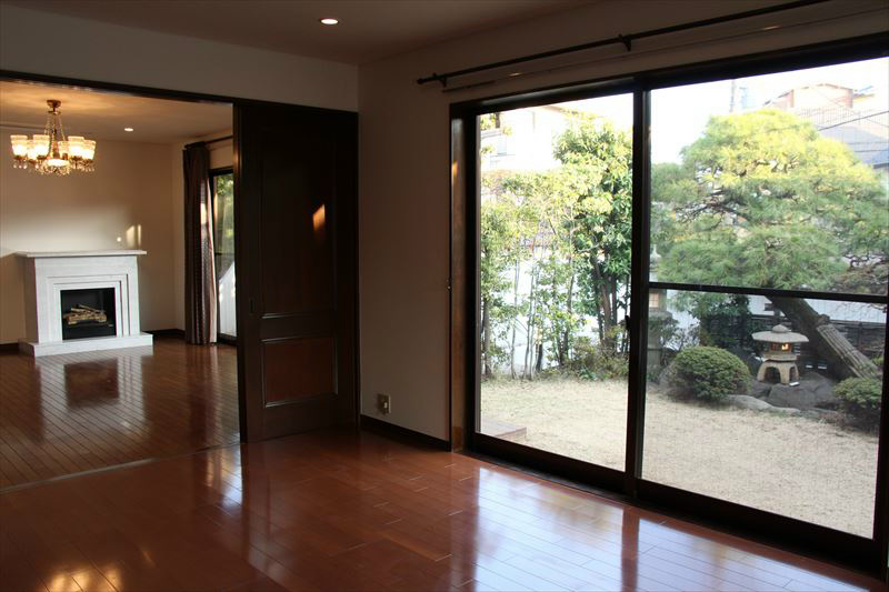 平町戸建 リビング