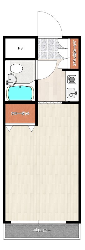 メゾンサンシャイン 間取り