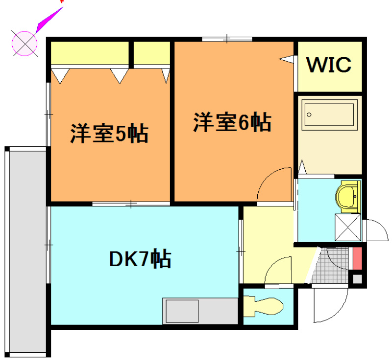 Ｐｌｕｍｅｒｉａ 間取り