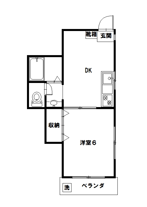 クヒオハイツ 間取り