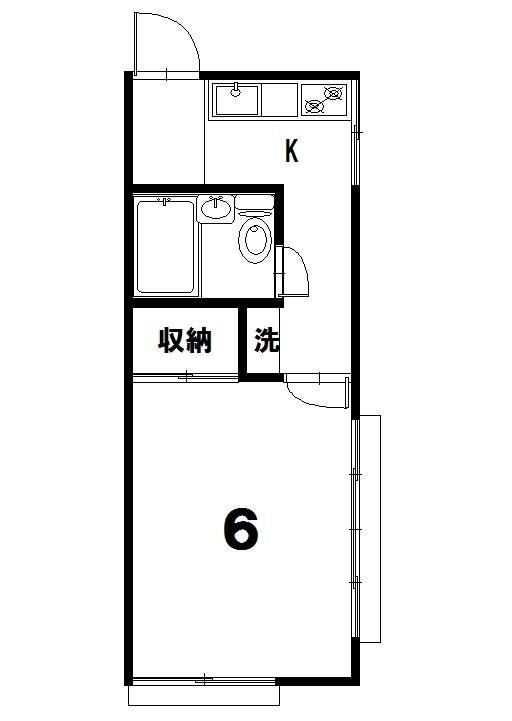青葉荘 間取り