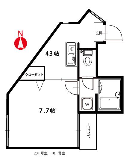 ゲートウッド中野 間取り