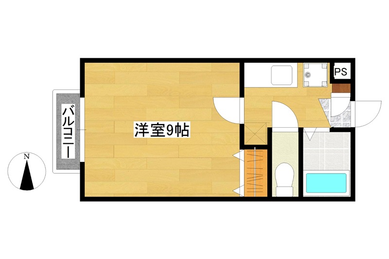パル柏木 間取り