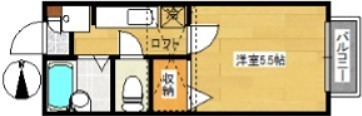ジュンハイツ大和Ⅲ 間取り