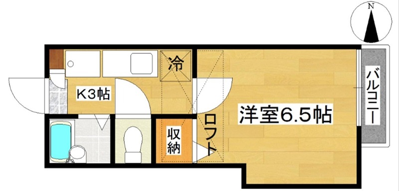 ジュンハイツ大和Ⅲ 間取り