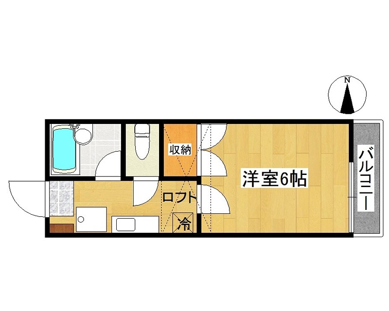 サンプラザ大和Ⅱ 間取り