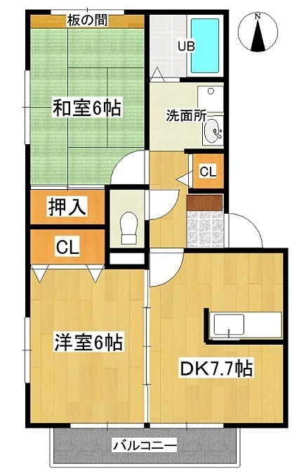 パセオホーム泉ヶ丘 間取り