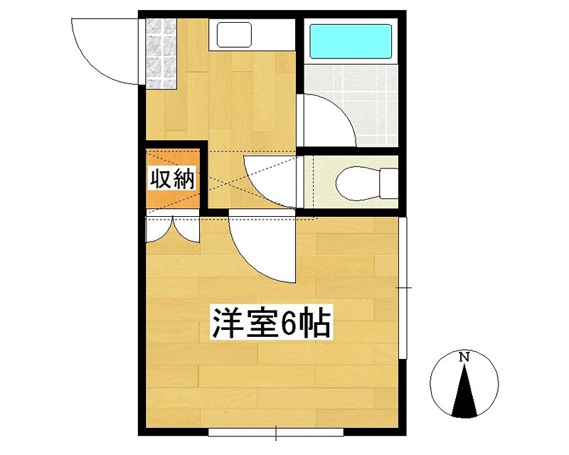 クレイドルヨコヤマⅡ 間取り