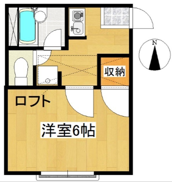ピュアハウス八木山 間取り