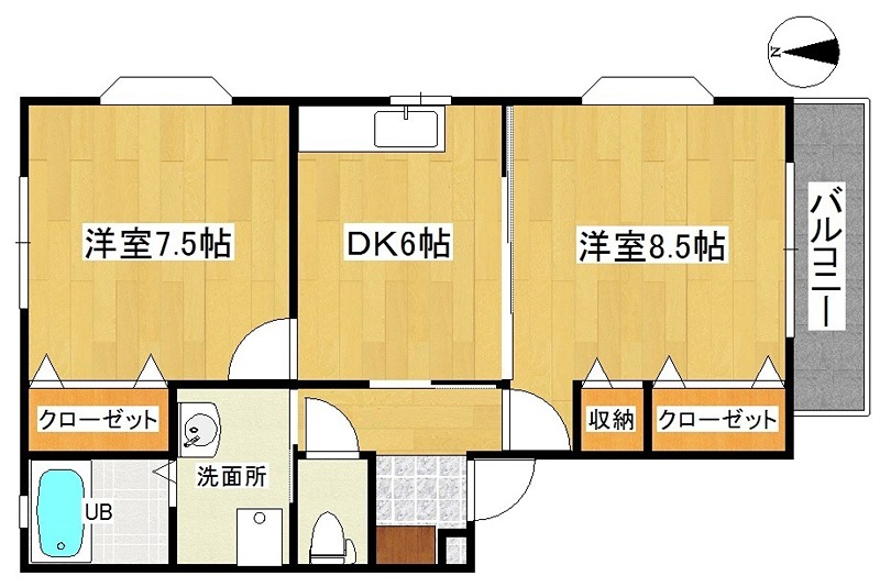 ヴィヴァーチェ泉 間取り