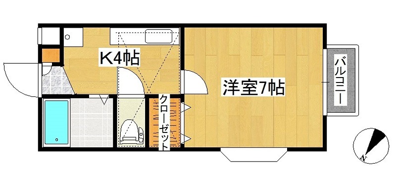パセオステーブル川平 間取り
