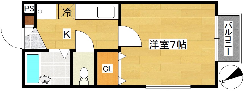 パセオステーブル川平 間取り