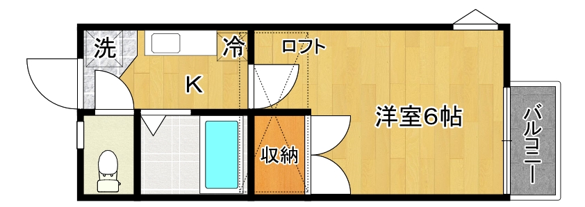 サンハイツ川平 間取り