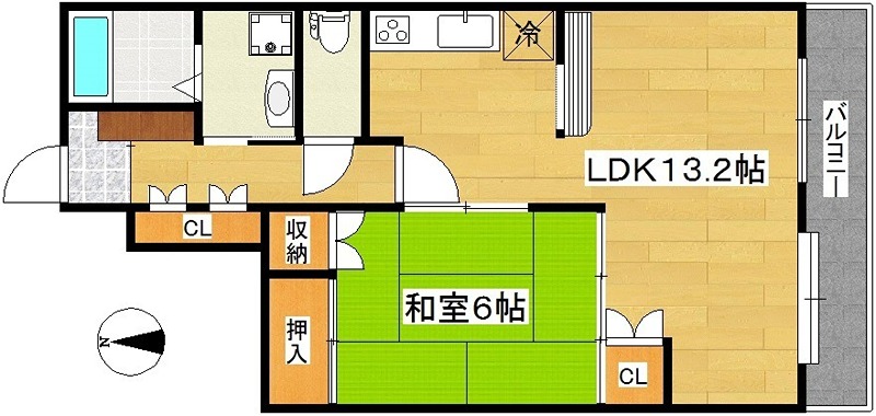 サンワクストリー大和 間取り