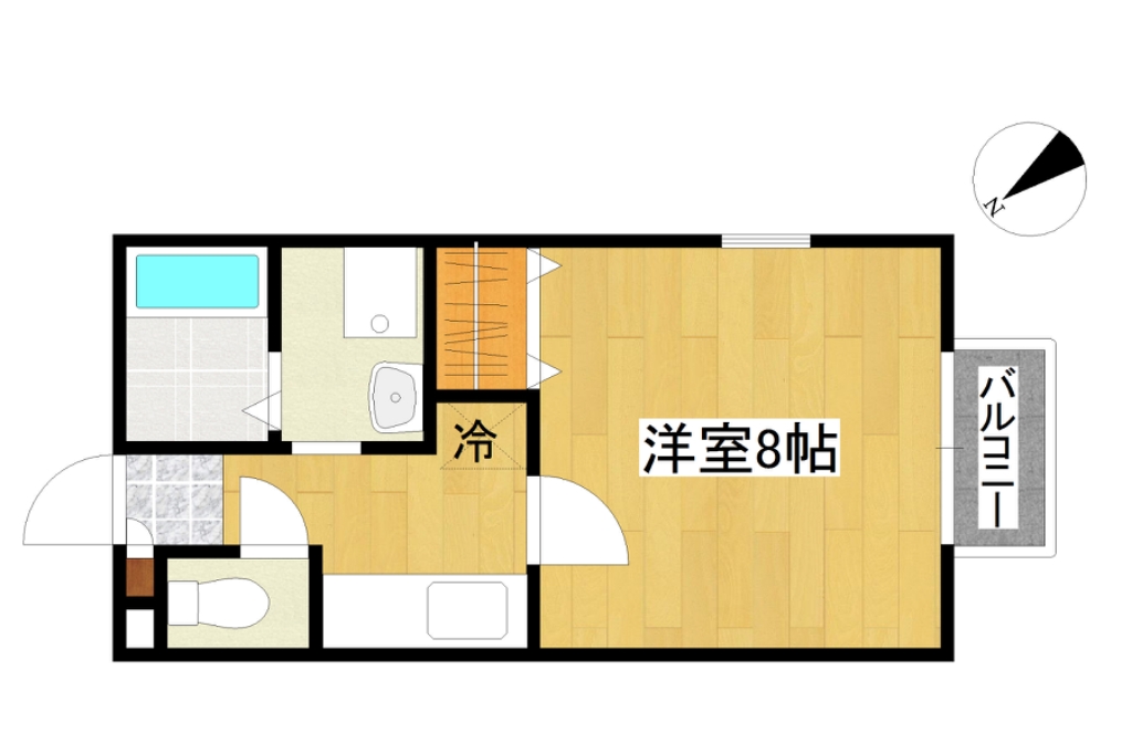 サンライズ小松島 間取り