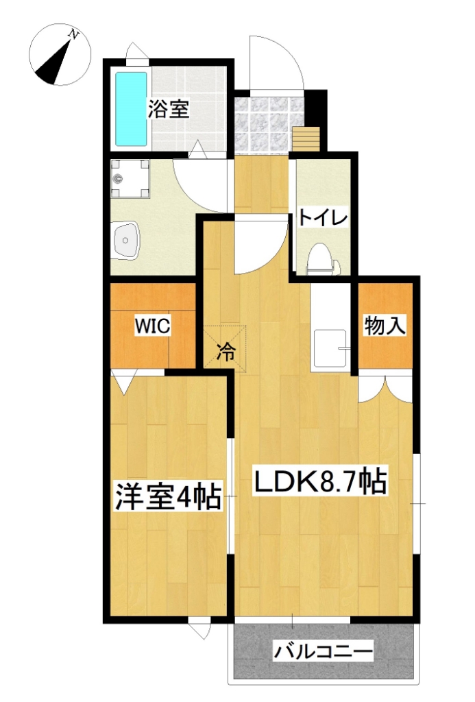 Brio Terrace米ヶ袋 間取り