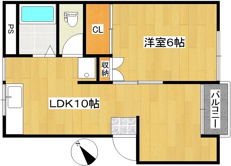 コーポモルゲンロート 間取り
