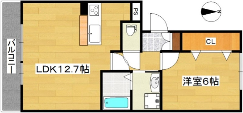 Ｓａｌａ城ノ内 間取り