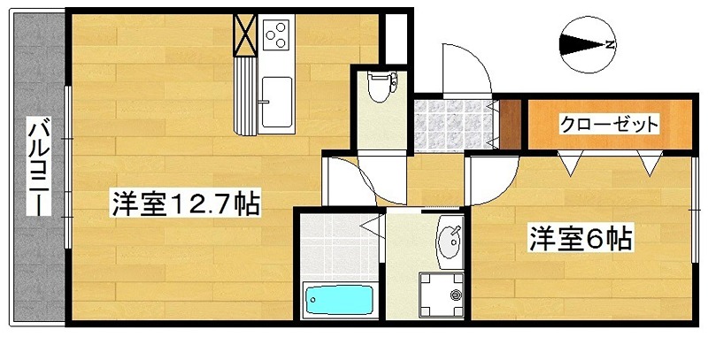 Ｓａｌａ城ノ内 間取り