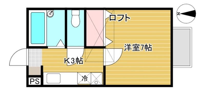 グリーンヒル台原 間取り