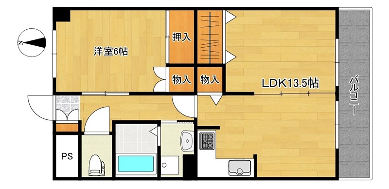 プロスペレ白萩 間取り