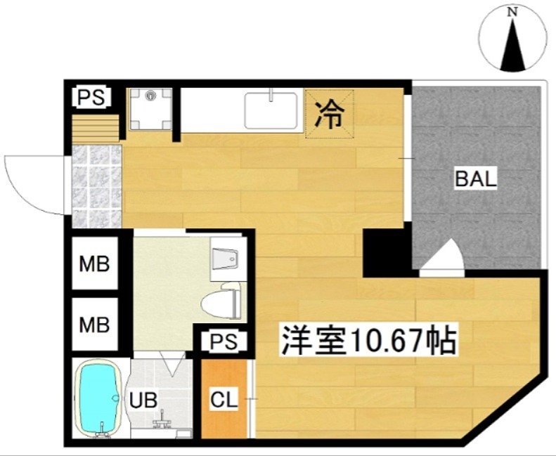 AURA六丁の目 間取り
