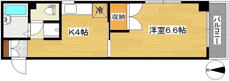 グリーンリーフ宮千代 間取り