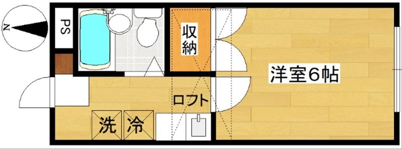 アップルハウス上余田 間取り