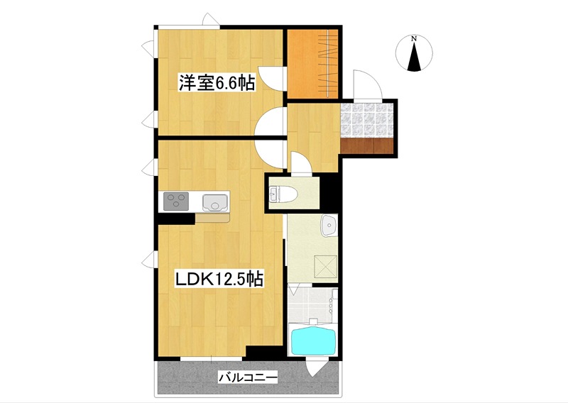 Via sole長町南 間取り