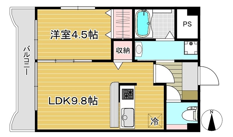 サンプラザ志波町 間取り